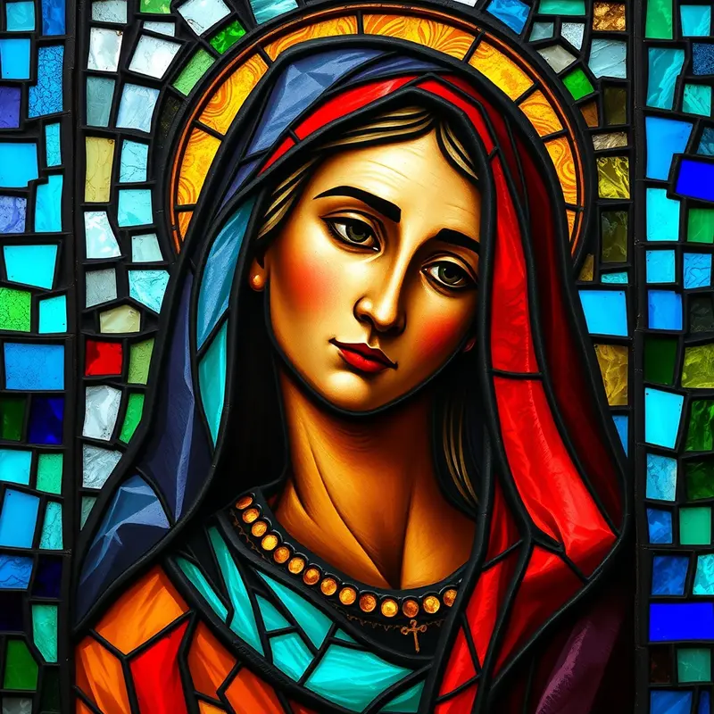 Canaanite woman illustration
