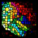 Kibroth-hattaavah stained glass artwork