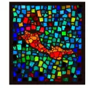 Malta stained glass artwork
