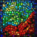 Marah stained glass artwork