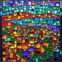 Nazareth stained glass artwork