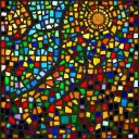 Pisidian Antioch stained glass artwork