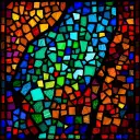 Samaria stained glass artwork